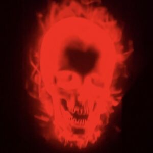 Red Skull Halloween Projector Light Waterproof